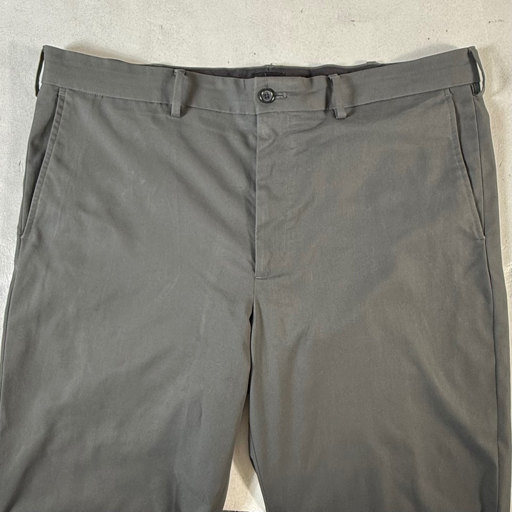SCOTTeVEST Pants Mens 38x34 Polyester‎ Travel Gray Commuter Performance Light